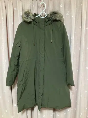 여성용 모즈 코트 카키 L