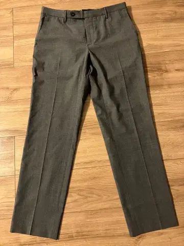 시착만 한 상품 인코텍스 슬랙스 사이즈 46 차콜 그레이