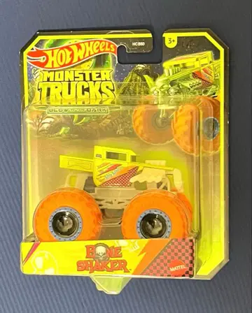핫휠 몬스터 트럭 본 쉐이커 축광