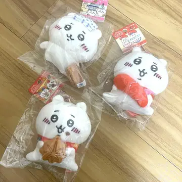 치이카와 (먼작귀) 지역 한정 봉제 인형 키체인 키링 봉제 인형 마스코트