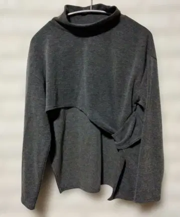 Eimee Law 터틀넥 니트 그레이 38