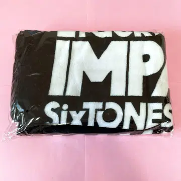 [ 익명 배송 ] SixTONES 담요 톤 임팩트