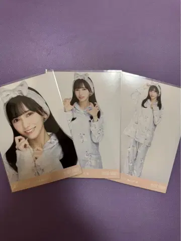 노기자카46 브로마이드 이케다 에레나 애니멀 룸웨어 3종 컴프