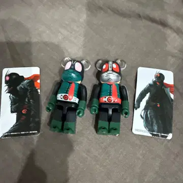 베어브릭 시리즈 46 HERO 신 가면라이더 앞 뒷면 2종 세트