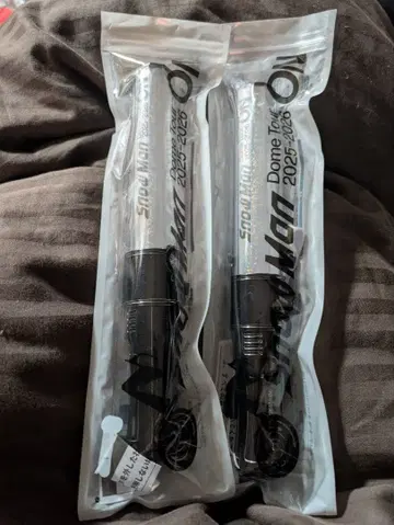 Snow Man Dome Tour 2025-2026 응원봉 2개 세트