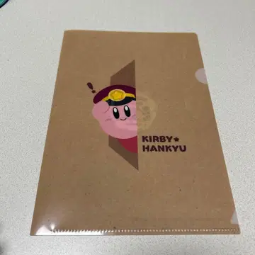 커비 HANKYU 클리어 파일 한큐 한큐 기차