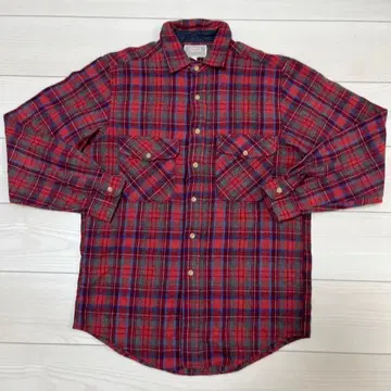 Wrangler 체크 무늬 플란넬 셔츠 랭글러