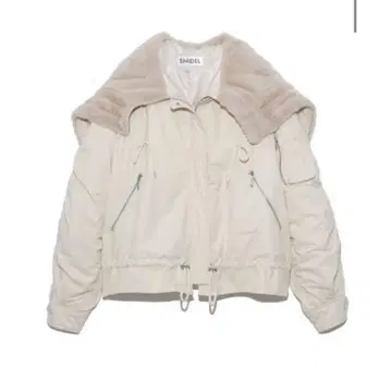 SNIDEL 아이보리 점퍼 S