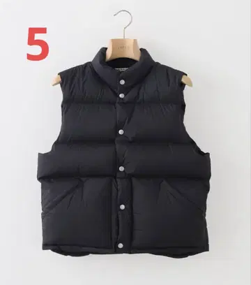 25aw AURALEE SUPER LIGHT NYLON 다운 베스트 5