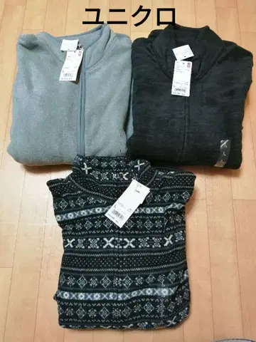 UNIQLO 플리스 자켓 3세트