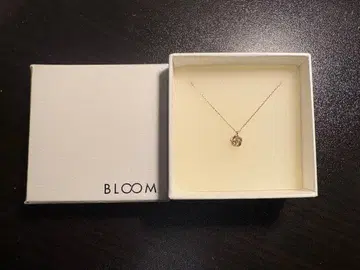 BLOOM K10 핑크 골드 플라워 목걸이