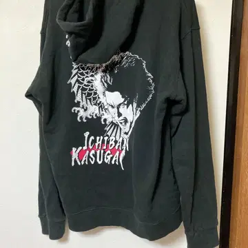 용과 같이 카스가 이치반 그래픽 후드티 XL SEGA 럭키 쿠지 용어