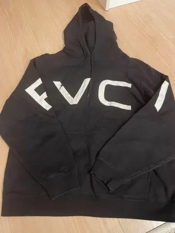 RVCA 블랙 후드티 M