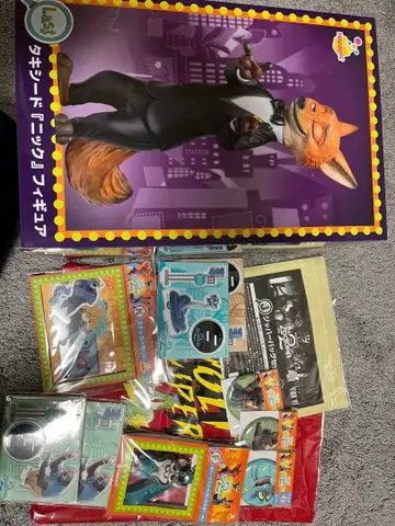 주토피아 턱시도 닉 피규어 등 모음