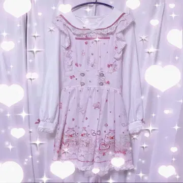 LIZLISA 애프터눈 티 원피스 핑크