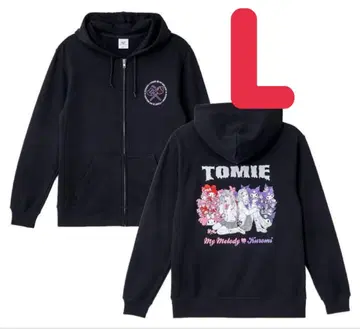 이토 준지 산리오 후드티 L 갸루 토미에 마이멜로디 쿠로미 미개봉 새상품