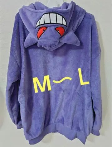 포켓몬 겐가 후드티 M~L 사이즈 돈키 택 포함 미사용 새상품