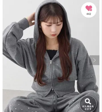 새상품급 NICECLAUP 비쥬 후드티