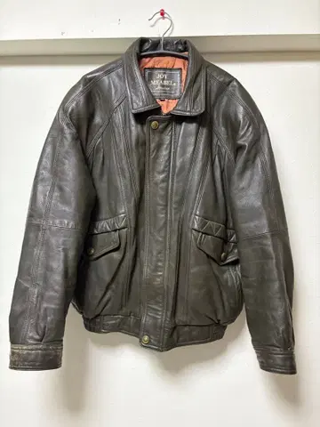 JOY MEABEL studio 빈티지 G1 타입 가죽 자켓 양가죽