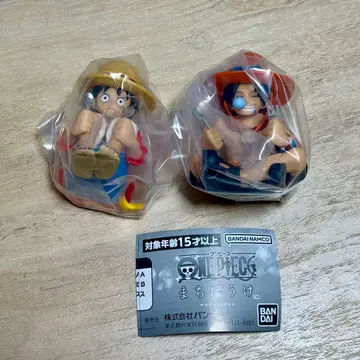 원피스 가챠가챠 기다림 에이스 루피