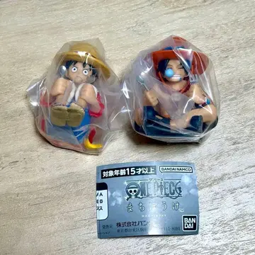 원피스 가챠가챠 기다림 에이스 루피