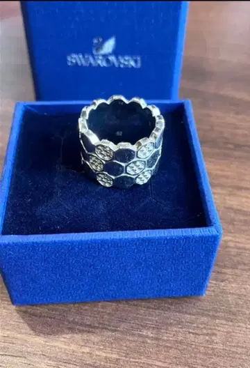SWAROVSKI 스와로브스키 반지 [10호] 허니콤 허니 벌