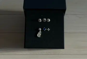 아쿠아 실버 귀걸이