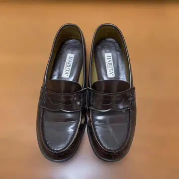 HARUTA 브라운 로퍼