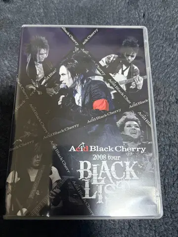 Acid Black Cherry tour BLACK LIST DVD