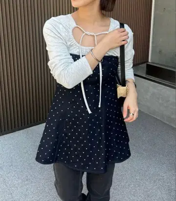 mystic 스터드 뷔스티에