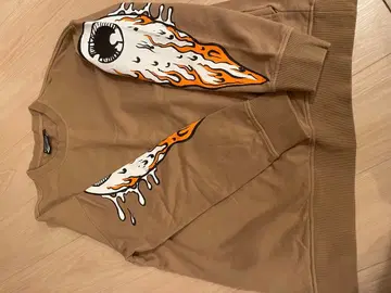 MISHKA NYC 브라운 맨투맨 L