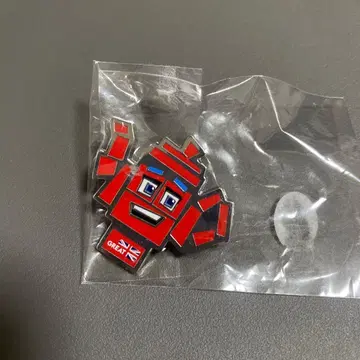 오사카 만국 박람회 영국관 UK관 찻주전자 핀 배지