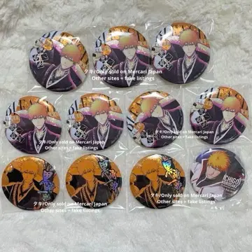 BLEACH 쿠로사키 이치고 캔뱃지 굿즈 세트