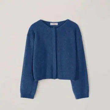 OHOTORO Hidden Crop Cardigan 블루