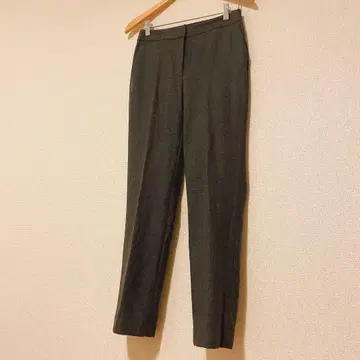 고품질 띠어리 럭스 theory 울 그레이 슬랙스 허리밴딩