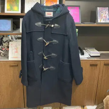 맥그리거 네이비 더플 코트