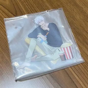 미사용품 주술회전 세가 럭키 쿠지 아크릴 스탠드 고죠