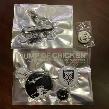 BUMP OF CHICKEN 홈십 위성 캔뱃지 스트랩 니콜