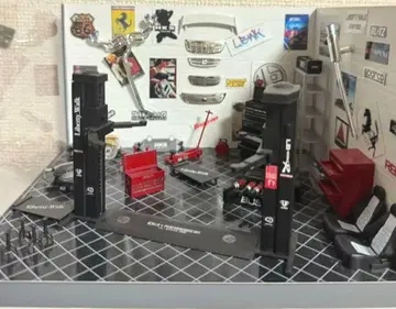 아오시마 후지미 1/24 차고 디오라마