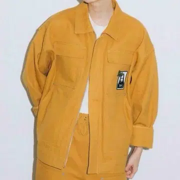 X-girl DUCK WORK JACKET 머스타드