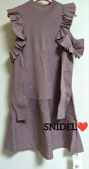 새상품 SNIDEL 니트 원피스
