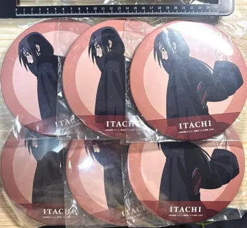 NARUTO 나루토 우치하 이타치 빅 캔뱃지 6종 세트