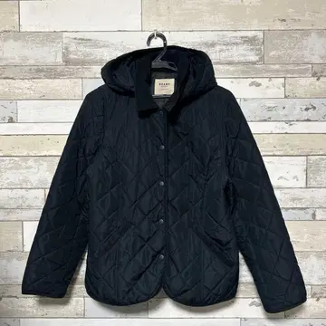 BEAMS HEART 네이비 퀼팅 자켓 S