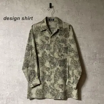 디자인 셔츠 디자인 셔츠 오픈 카라 유럽인