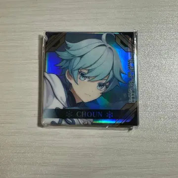 원신 GIGO 홀로그램 스퀘어 캔뱃지 중운