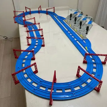 프라레일 레이아웃 레일 차고 세트