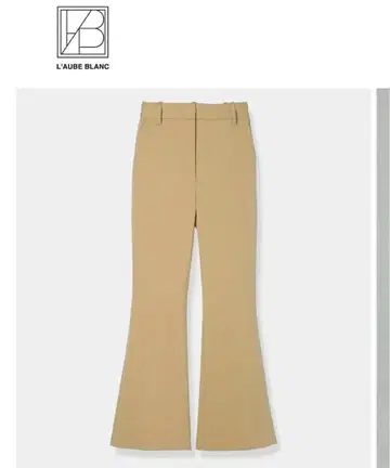 L'AUBE BLANC 로브 블랑 Back vents Flare