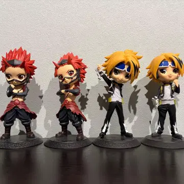 나의 히어로 아카데미아 Qposket 피규어 키리시마&카미나리 4체 세트