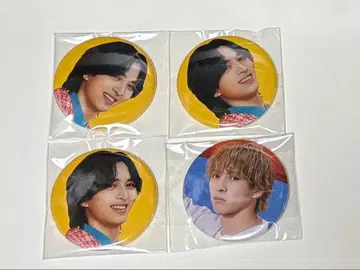 M!LK 요시다 진토 캔뱃지 4개