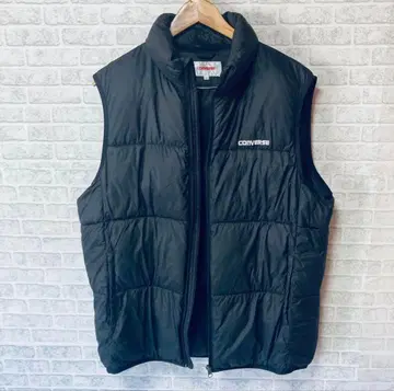 CONVERSE 블랙 다운 베스트 LL